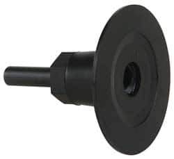 3M - 1/4" Shank Diam Unitized Deburring Wheel Backing Pad - 1/2" Diam, 25000 Max RPM - USA Tool & Supply