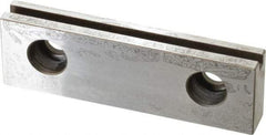 Kurt - 3 Piece Vise Jaw Plate - Steel, 3.969" Long, 0.547" Wide, 1.235" High - USA Tool & Supply