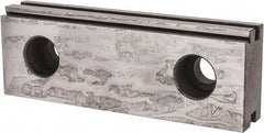 Kurt - 1 Piece Vise Jaw Plate - Steel, 3.969" Long, 0.672" Wide, 1.374" High - USA Tool & Supply