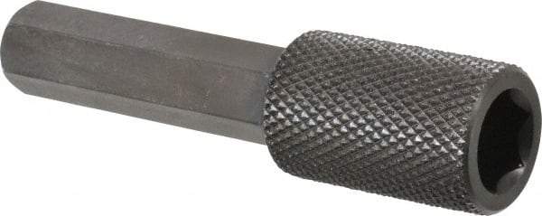 Kurt - 1 Piece Vise Hex Extension - Steel, 3/4" Hex, 5" Long, 1-1/4" Wide, 6" Handle - USA Tool & Supply
