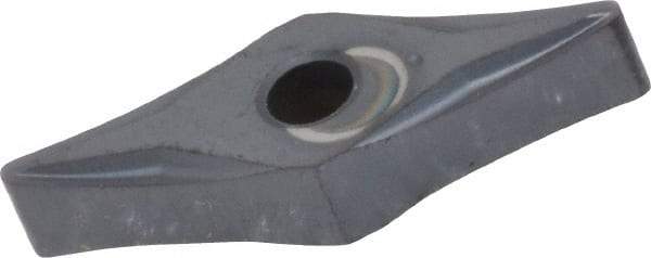 Kennametal - VNGP332 K Grade KC7310 Carbide Turning Insert - TiAlN Finish, 35° Diamond, 3/8" Inscr Circle, 3/16" Thick, 1/32" Corner Radius - USA Tool & Supply