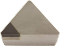 Sumitomo - TPG222 Grade BN2000 PCBN Turning Insert - Uncoated, 60° Triangle, 1/4" Inscr Circle, 1/8" Thick, 1/32" Corner Radius - USA Tool & Supply