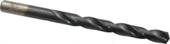 Chicago-Latrobe - 21/64" 135° High Speed Steel Jobber Drill - TiAlN Finish, Right Hand Cut, Spiral Flute, Straight Shank, 4-5/8" OAL, Split Point - USA Tool & Supply