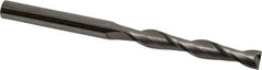 OSG - 7/16", 3" LOC, 7/16" Shank Diam, 6" OAL, 2 Flute, Solid Carbide Square End Mill - Single End, Uncoated, Spiral Flute, 30° Helix, Centercutting, Right Hand Cut, Right Hand Flute, Series 482 - USA Tool & Supply