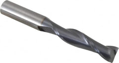 OSG - 3/4", 3" LOC, 3/4" Shank Diam, 6" OAL, 2 Flute, Solid Carbide Square End Mill - USA Tool & Supply