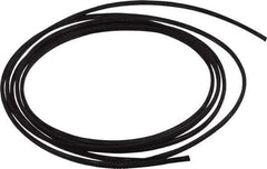 Techflex - Black Braided Expandable Cable Sleeve - 10' Coil Length, -103 to 257°F - USA Tool & Supply