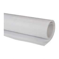 Made in USA - 0.0200 Inch Thick x 12 Inch Wide x 3 Ft. Long, Plastic Film - PTFE (Virgin), +/-0.002 Inch Tolerance - USA Tool & Supply