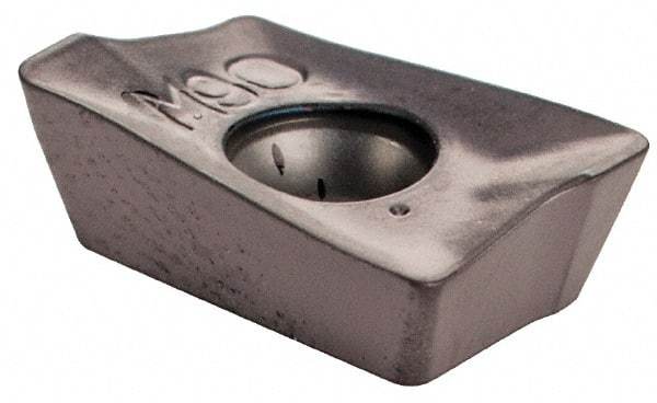 Iscar - APKT1003 Grade IC928 Carbide Milling Insert - TiAlN Finish, 0.14" Thick, 0.5mm Corner Radius - USA Tool & Supply
