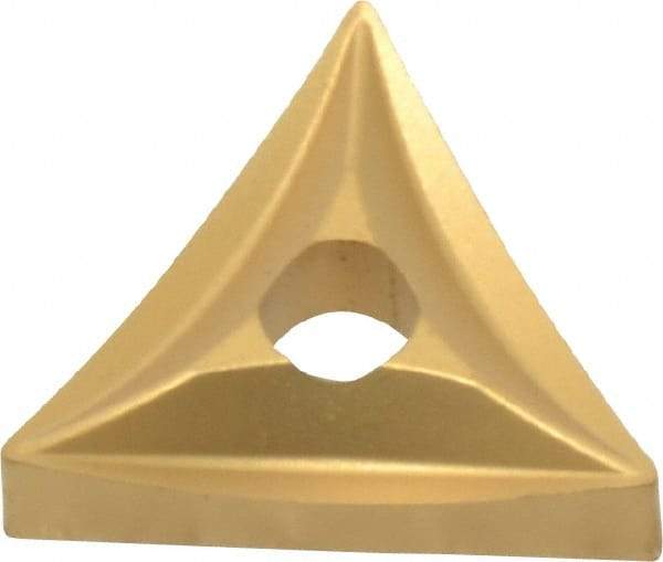 Kennametal - TNMS431 Grade KC850 Carbide Turning Insert - TiC/TiCN/TiN Finish, 60° Triangle, 1/2" Inscr Circle, 3/16" Thick, 1/64" Corner Radius - USA Tool & Supply