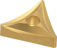 Kennametal - TNMS432 Grade KC850 Carbide Turning Insert - TiC/TiCN/TiN Finish, 60° Triangle, 1/2" Inscr Circle, 3/16" Thick, 1/32" Corner Radius - USA Tool & Supply