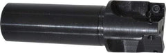 Cutting Tool Technologies - 1" Cut Diam, 0.28" Max Depth of Cut, 3/4" Shank Diam, 3.03" OAL, Indexable Square Shoulder End Mill - SPEH 2.522 Inserts, Weldon Shank, 90° Lead Angle - USA Tool & Supply