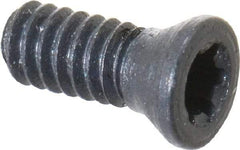 Cutting Tool Technologies - Torx Cap Screw for Indexable End Mills - #3-48 Thread, Industry Std S-4, For Use with Inserts - USA Tool & Supply