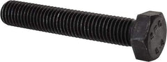 Value Collection - M12x1.75mm Metric Coarse, 70mm Length Under Head Hex Head Cap Screw - Fully Threaded, Grade 8.8 Steel, Uncoated, 19mm Hex - USA Tool & Supply