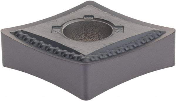 Kennametal - CNMG643 MS Grade KC5025 Carbide Turning Insert - TiAlN Finish, 80° Diamond, 3/4" Inscr Circle, 1/4" Thick, 3/64" Corner Radius - USA Tool & Supply
