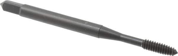 OSG - #4-40 UNC H3 Thread Limit Plug Thread Forming Tap - Cobalt, Oxide Finish, 1-7/8" OAL, 9/16" Thread Length, Right Hand Thread, Series HY-PRO NRT - Exact Industrial Supply