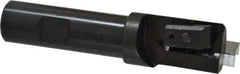 APT - 1" Cut Diam, 0.65" Max Depth of Cut, 3/4" Shank Diam, 3-7/8" OAL, Indexable Square Shoulder End Mill - TPC 32..., TPG 32., TPU 32. Inserts, Weldon Shank, 90° Lead Angle, Series Tri-Dex - USA Tool & Supply