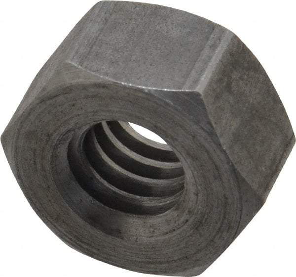 Keystone Threaded Products - 1/2-10 Acme Steel Left Hand Hex Nut - 7/8" Across Flats, 31/64" High, 2G Class of Fit - USA Tool & Supply