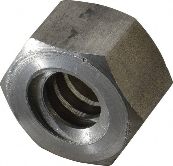 Keystone Threaded Products - 1-4 Acme Steel Right Hand Hex Nut - 1-5/8" Across Flats, 63/64" High, 2G Class of Fit - USA Tool & Supply