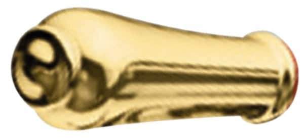 Moen - Faucet Replacement Large Handle Insert - Polished Brass - USA Tool & Supply