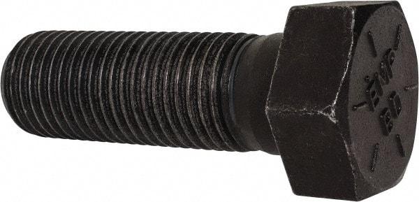 Value Collection - 2 - 4-1/2 UNC, 6" Length Under Head Hex Head Cap Screw - Partially Threaded, Grade 8 Alloy Steel, Uncoated, 3" Hex - USA Tool & Supply
