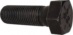 Value Collection - 2 - 4-1/2 UNC, 6" Length Under Head Hex Head Cap Screw - Partially Threaded, Grade 8 Alloy Steel, Uncoated, 3" Hex - USA Tool & Supply
