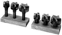 APT - 2 to 3" Cutting Diam, 1-1/4" Shank Diam, Indexable End Mill Set - 3, 5 Inserts, QMS Carbide Toolholder, Series Quad-Mill - USA Tool & Supply