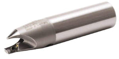 Kennametal - 5.55 to 6mm Diam, Straight Shank, 20mm Body Shank Diam, 45° Combo Chamfer and Countersink Drill - 6mm Drill Shank Diam, 3.41020R901 Insert, 85mm OAL - USA Tool & Supply