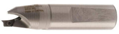 Kennametal - 8.1 to 9mm Diam, Whistle Notch Shank, 20mm Body Shank Diam, 45° Combo Chamfer and Countersink Drill - 9mm Drill Shank Diam, 3.41020R901 Insert, 95mm OAL - USA Tool & Supply