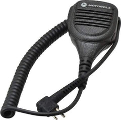 Motorola - Two Way Radio Speaker/Microphone - Use with GP300 Two-Way Radio Palm Speakers - USA Tool & Supply