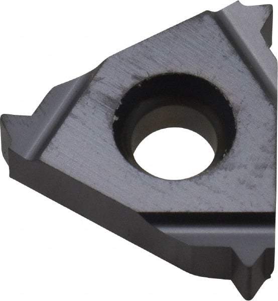 Kennametal - 16ER External Right Hand 14 UN Laydown Threading Insert - Grade KC5025, TiAlN Coated Carbide, 9.53mm Inscribed Circle - USA Tool & Supply