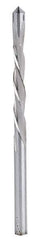 Dremel - 1/8" Cutting Diam, Upcut Spiral Router Bit - Uncoated, Right Hand Cut, High Speed Steel, 1-25/64" OAL x 1/8" Shank Diam, Cut-Out - USA Tool & Supply