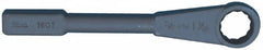 Martin Tools - 1-7/16", 12 Point, Black Finish, Single End, Striking Box Wrench - USA Tool & Supply