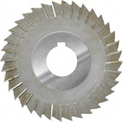 Value Collection - 5" Blade Diam x 1/8" Blade Thickness, 1-1/4" Hole, 40 Teeth, High Speed Steel Side Chip Saw - Straight Tooth, Arbor Connection, Uncoated - USA Tool & Supply