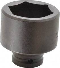 Proto - 3/4" Drive 2-1/8" Standard Impact Socket - 6 Points, 3-3/32" OAL - USA Tool & Supply
