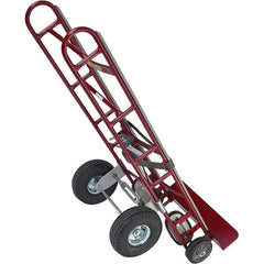 Wesco Industrial Products - 10" Wheel Diam Hand Truck 4 Wheel Convertible Kit - For Use with Wesco Steel Service Carts - USA Tool & Supply