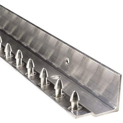 Aleco - 2Ft. Long Aluminum Boltless Dock Strip Door Mounting Hardware - For Use with Vinyl Strip Material (All Widths) - USA Tool & Supply