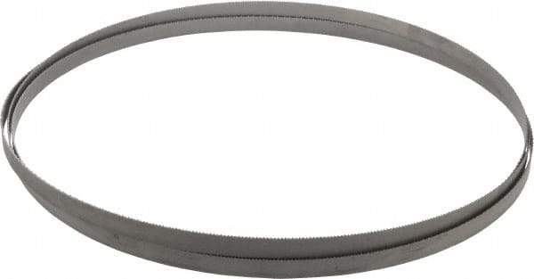 Irwin Blades - 14 TPI, 10' Long x 1/2" Wide x 0.035" Thick, Welded Band Saw Blade - Bi-Metal, Toothed Edge, Wavy Tooth Set - USA Tool & Supply