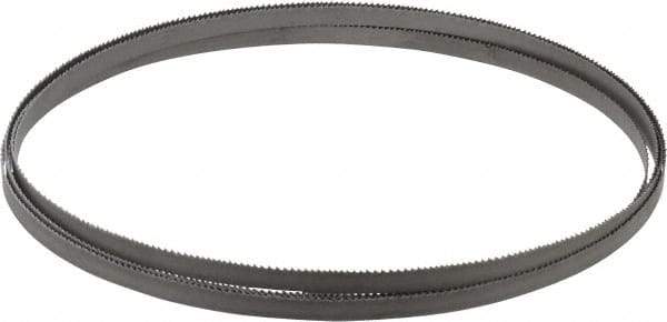 Irwin Blades - 10 to 14 TPI, 12' 6" Long x 3/8" Wide x 0.025" Thick, Welded Band Saw Blade - Bi-Metal, Toothed Edge - USA Tool & Supply