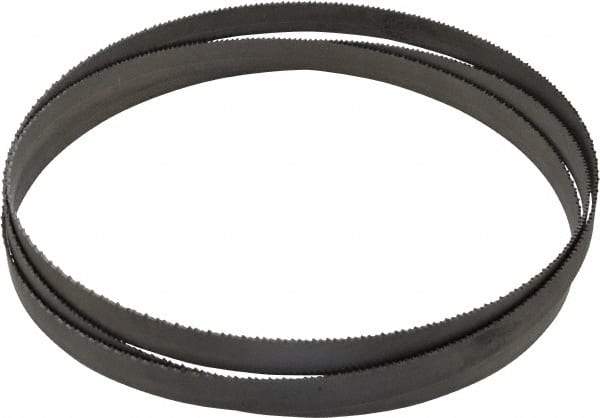 Irwin Blades - 14 TPI, 5' 4-1/2" Long x 1/2" Wide x 0.035" Thick, Welded Band Saw Blade - Bi-Metal, Toothed Edge, Wavy Tooth Set - USA Tool & Supply