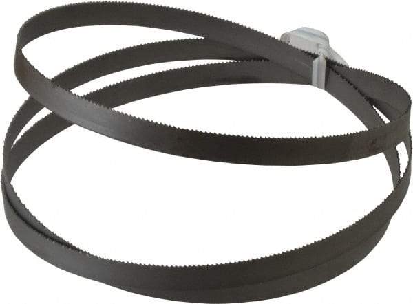 Irwin Blades - 14 TPI, 5' 5" Long x 1/2" Wide x 0.035" Thick, Welded Band Saw Blade - Bi-Metal, Toothed Edge, Wavy Tooth Set - USA Tool & Supply