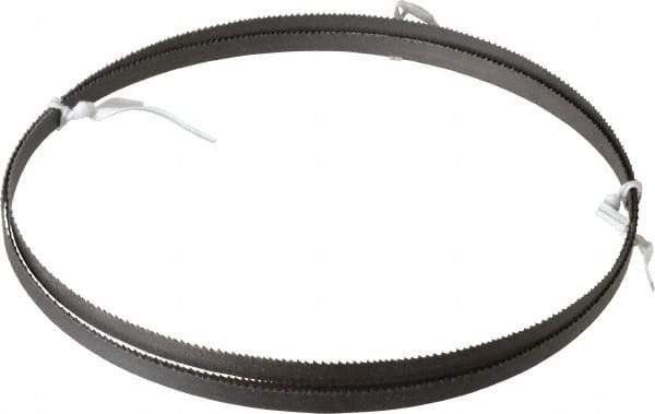 Irwin Blades - 10 to 14 TPI, 6' 10" Long x 3/8" Wide x 0.025" Thick, Welded Band Saw Blade - Bi-Metal, Toothed Edge - USA Tool & Supply