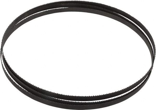 Irwin Blades - 10 to 14 TPI, 6' 8" Long x 3/8" Wide x 0.025" Thick, Welded Band Saw Blade - Bi-Metal, Toothed Edge - USA Tool & Supply