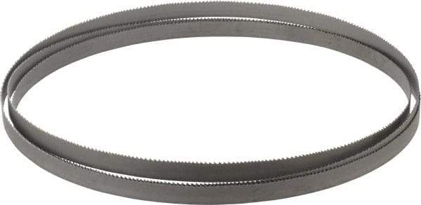 Irwin Blades - 10 to 14 TPI, 7' 8" Long x 1/2" Wide x 0.025" Thick, Welded Band Saw Blade - Bi-Metal, Toothed Edge - USA Tool & Supply