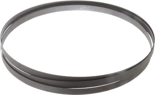 Irwin Blades - 18 TPI, 7' 9-1/2" Long x 1/2" Wide x 0.025" Thick, Welded Band Saw Blade - Bi-Metal, Toothed Edge, Raker Tooth Set - USA Tool & Supply