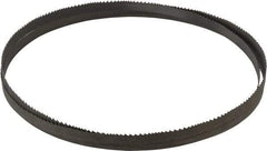 Irwin Blades - 6 to 10 TPI, 7' 9-1/2" Long x 1/2" Wide x 0.025" Thick, Welded Band Saw Blade - Bi-Metal, Toothed Edge - USA Tool & Supply