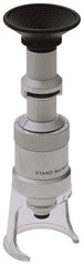 SPI - 100x Magnification, 0.033" Field of View, Compound Microscope - Monocular Eyepiece - USA Tool & Supply