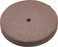 Cratex - 1" Diam x 1/16" Hole x 1/8" Thick, Surface Grinding Wheel - Silicon Carbide, Fine Grade, 25,000 Max RPM, Rubber Bond, No Recess - USA Tool & Supply