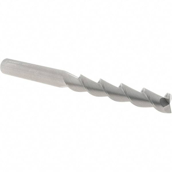 Made in USA - Roughing & Finishing Mill - Straight Shank, 48° Helix - USA Tool & Supply
