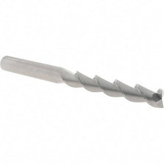 Made in USA - Roughing & Finishing Mill - Straight Shank, 48° Helix - USA Tool & Supply