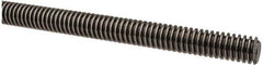 Keystone Threaded Products - 1/2-10 Acme, 6' Long, Low Carbon Steel Precision Acme Threaded Rod - Right Hand Thread, 2C Fit - USA Tool & Supply